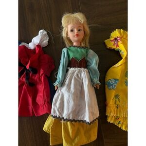 Vintage 1965 Horsman Cinderella Doll With Poor Outfit and Head + Accessories